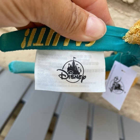 NWT Disney Parks Mickey Ears Lemon Blue and Yellow - Picture 4 of 6